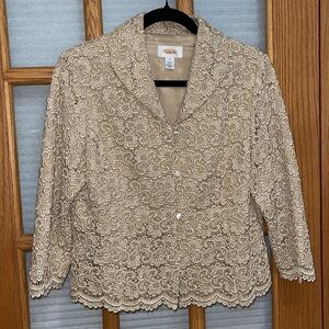 TALBOT'S Formal Bolero Jacket size 8